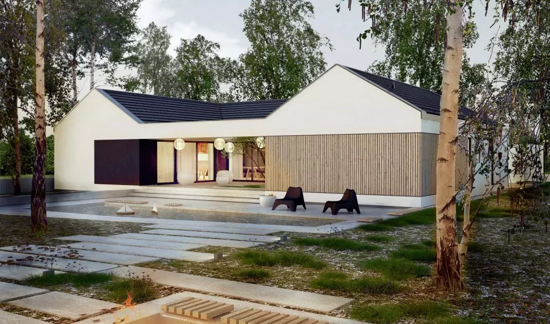 house project - Dworek polski