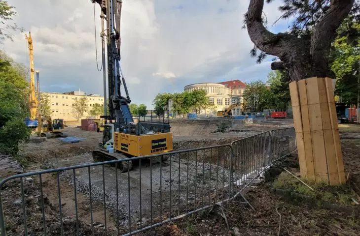 Housing investment of the Housing for Rent Fund on Śniadeckich Street in Poznań.