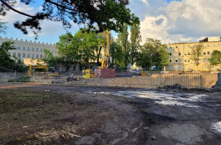 Housing investment of the Housing for Rent Fund on Śniadeckich Street in Poznań.