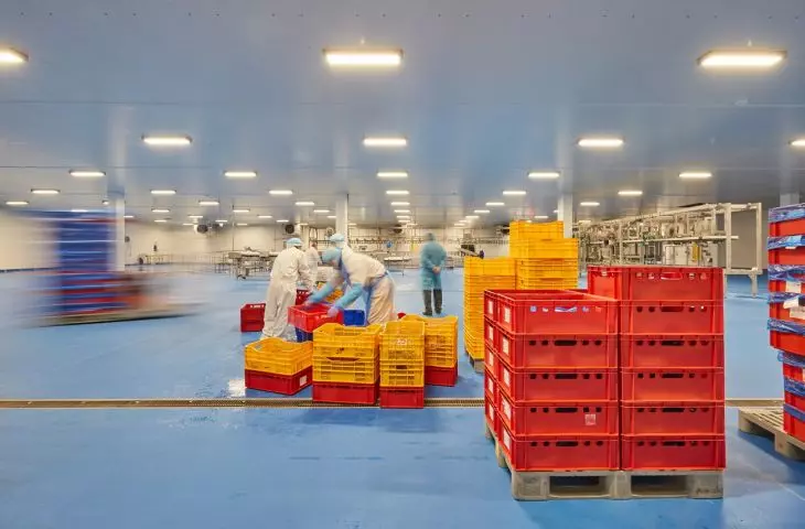 industrial floors in food plants
