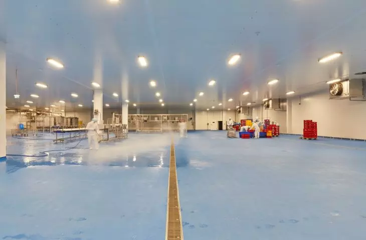 industrial floors in food plants