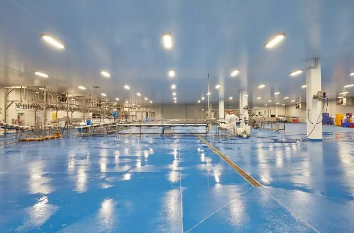 industrial floors in food plants