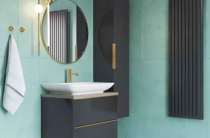 bathroom gold