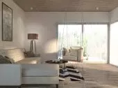 Design of a house with a terrace - uA115