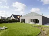 House with an atrium in Gliwice designed by INOSTUDIO architects