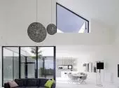 House with an atrium in Gliwice designed by INOSTUDIO architects