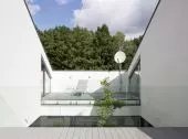 Dom z atrium w Gliwicach projektu INOSTUDIO architekci