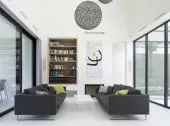 Dom z atrium w Gliwicach projektu INOSTUDIO architekci