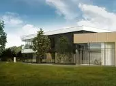 Villa with swimming pool in the body of the BIAMS project