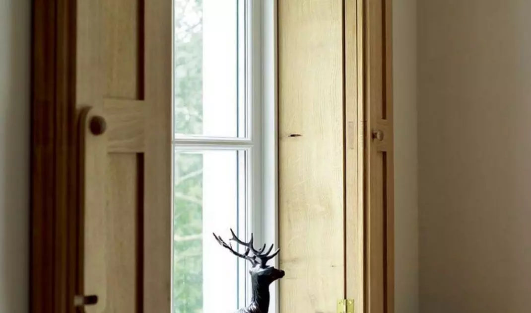 Solid internal shutters