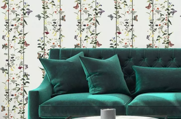 Triumph Muraspec wallpaper, designed by Ted Baker