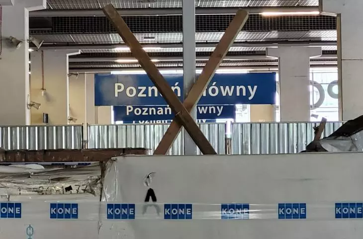 Tzw. Dworzec Główny w Poznaniu - rozbudowa o nowy peron i tunel dla pieszych