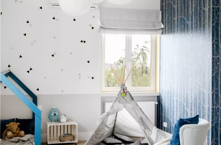 Joyful arrangement of children's room