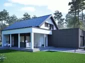 A house with an unusual shape