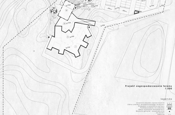 Secret Garden project, site plan