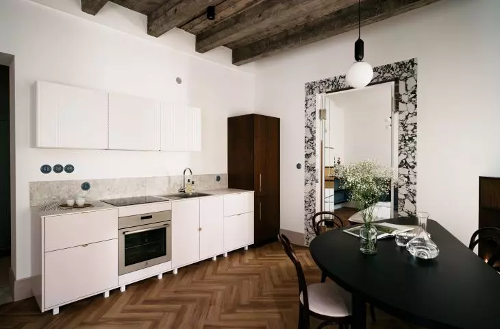 Kitchen and dining room