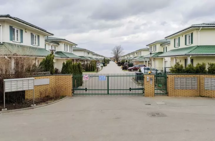 Księże młyny - a contemporary settlement