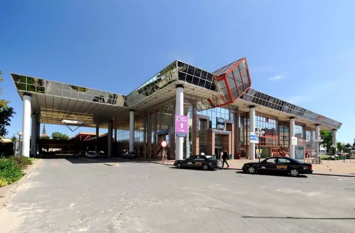 Existing railway station Częstochowa