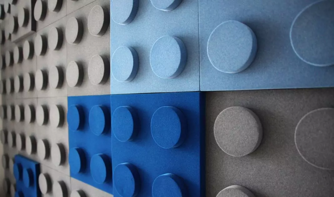 Lego-themed room