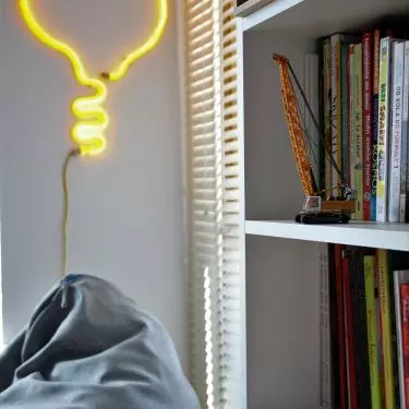 Lego-themed room
