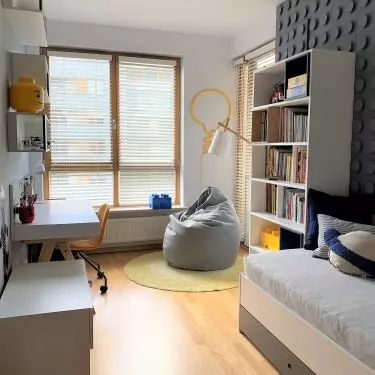 Lego-themed room