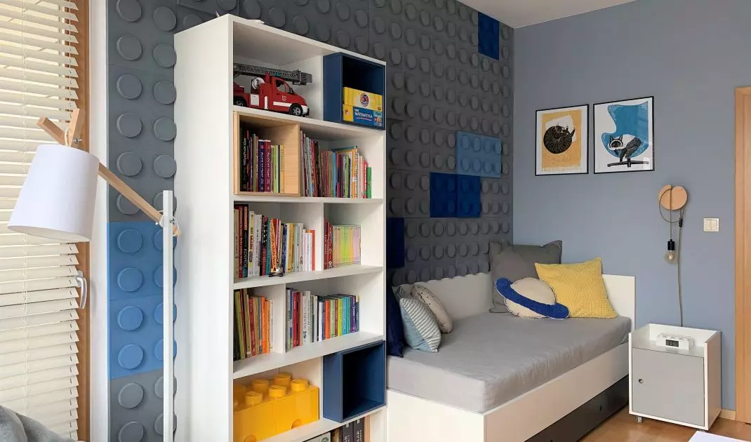 Pokój z motywem klocków Lego