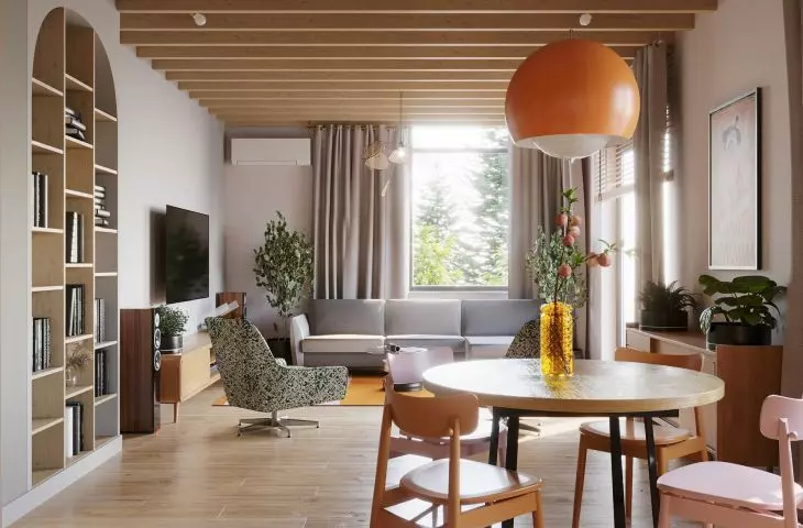 View of the living room