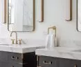 Neolith sintered stone in bathrooms