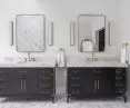 Neolith sintered stone in bathrooms