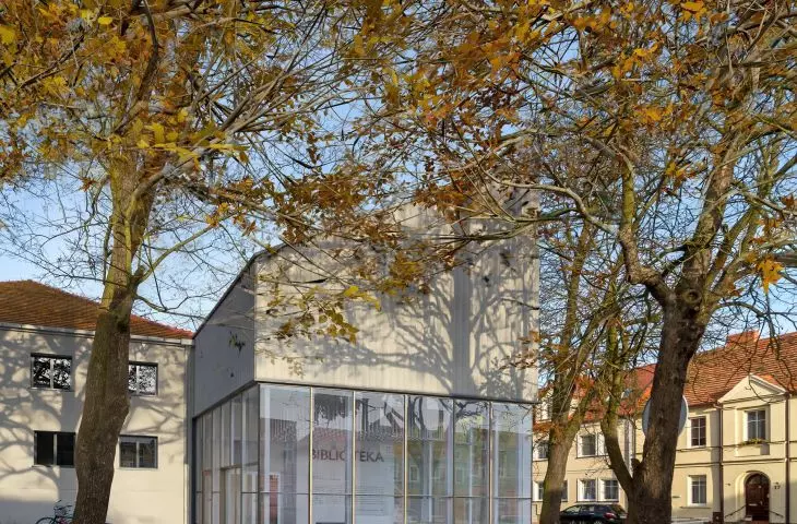 Rozbudowa biblioteki w Buku - wizualizacja, proj. Neostudio Architekci