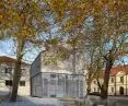 Expansion of the library in Buk - visualization, proj. Neostudio Architekci