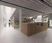 Rozbudowa biblioteki w Buku - wizualizacja, proj. Neostudio Architekci