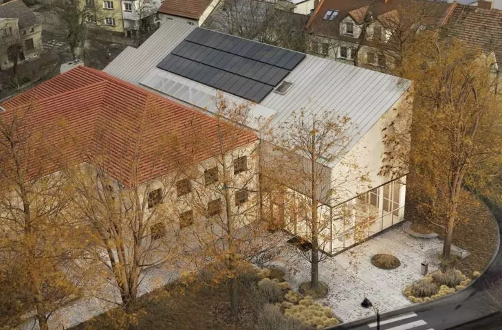 Rozbudowa biblioteki w Buku - wizualizacja, proj. Neostudio Architekci