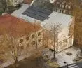 Rozbudowa biblioteki w Buku - wizualizacja, proj. Neostudio Architekci