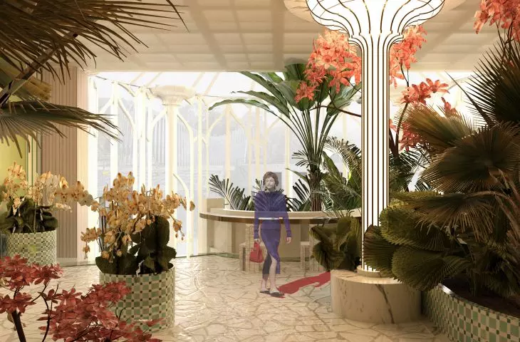 Palm House on the first floor