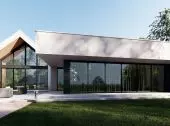 Nowoczesny i efektowny projekt domu w stylu nowoczesnej stodoły