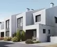The project includes twelve apartments - two-storey single-family houses