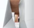 The author also designed a mezzanine