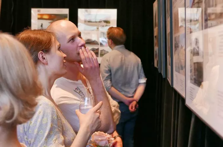 exhibition opening