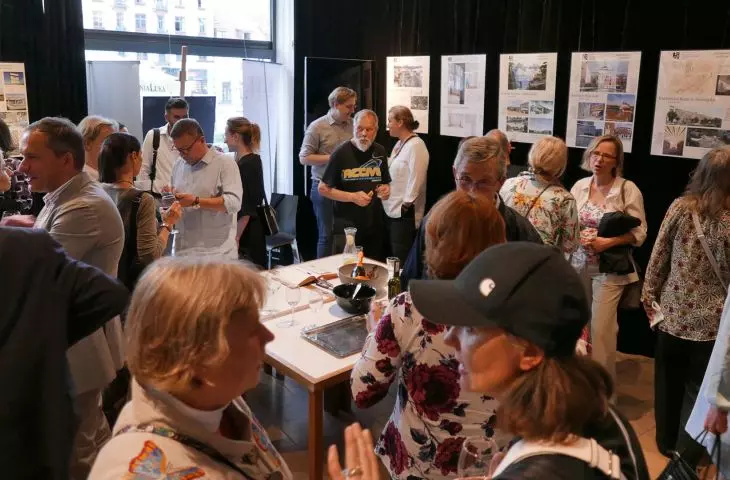 exhibition opening