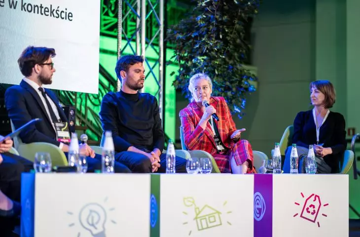 Panelists: Sebastian Górecki, Kacper Kępiński, Dr. Joanna Rayss, Magdalena Talar-Wiśniewska 