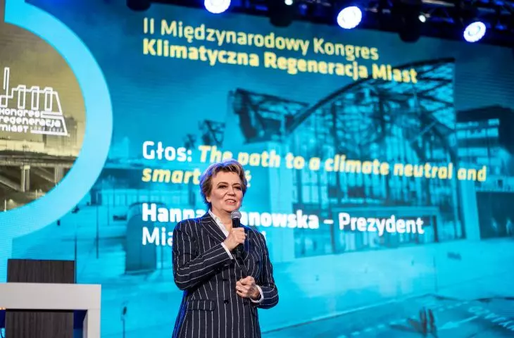 Mayor of the City of Lodz Hanna Zdanowska