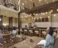Interior of the bar located on the first floor