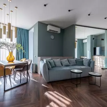 Modern chandeliers are distinguished by their simple form