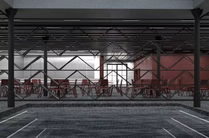 View of the pool