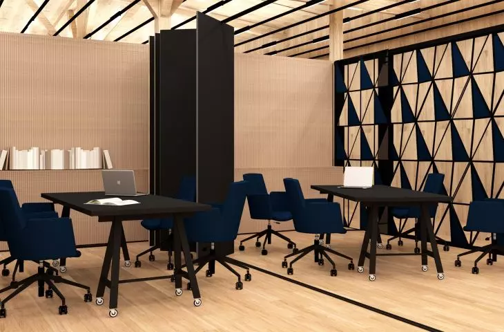 Group work area