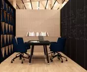 Group work area, closed part