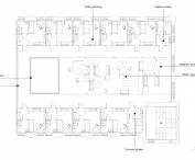 Professors' House. 1st floor plan