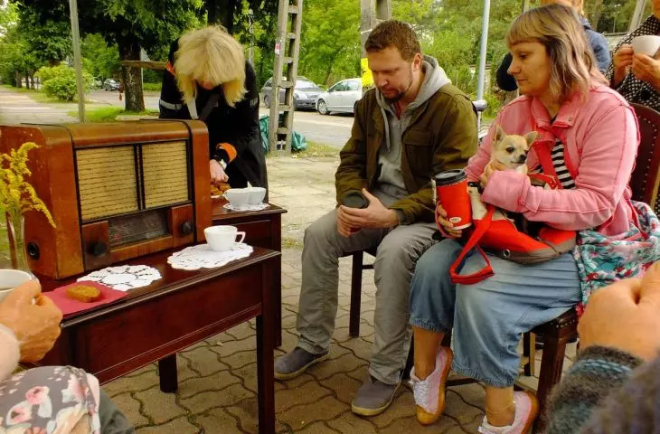 „Stoję przed jakąś dziwaczną trąbą”