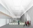I Nagroda w konkursie na Laboratorium DIALOGU w Krynicy-Zdrój, wnętrze